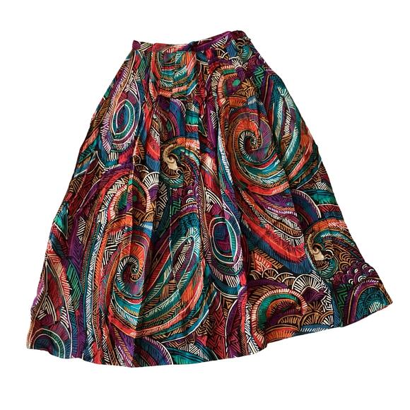 Michele Paisley Midi Skirt - Picture 1 of 5
